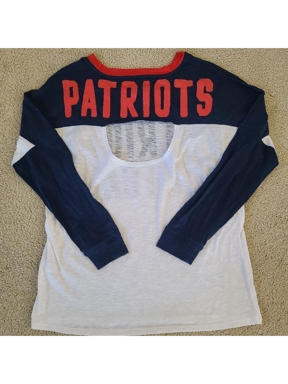 New England Patriots Burn Out Jersey - Picture 7 of 9